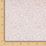 Classic Floral Canvas Beige - Ribes y Casals