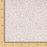 Classic Floral Canvas Beige - Ribes y Casals