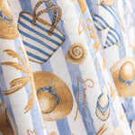 Summer Blue Stripes Canvas - Ribes y Casals