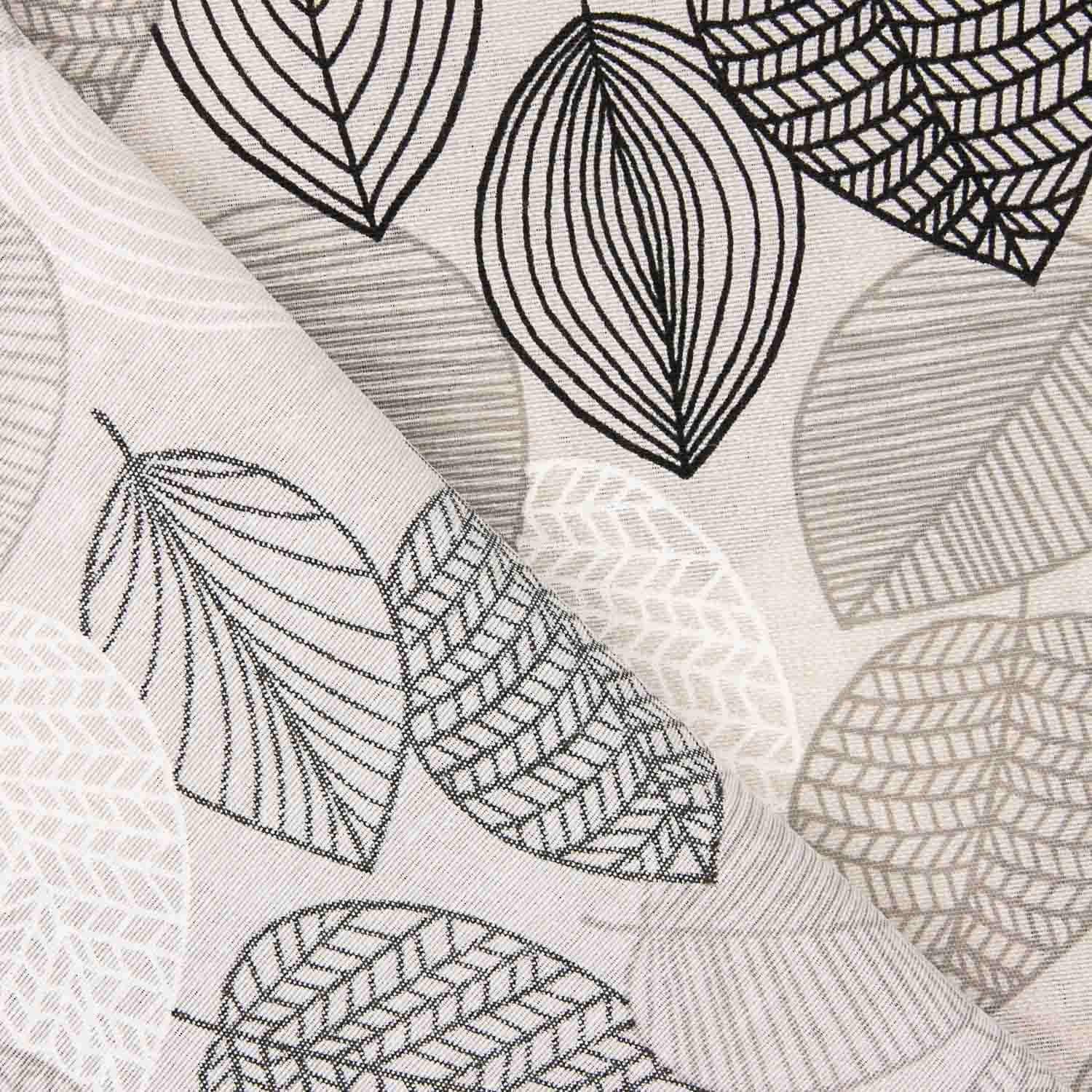 Black Geometric Print Canvas - Ribes y Casals