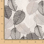 Black Geometric Print Canvas - Ribes y Casals