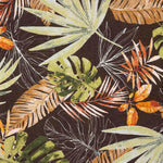 Dark Tropical Leaves Canvas - Ribes y Casals