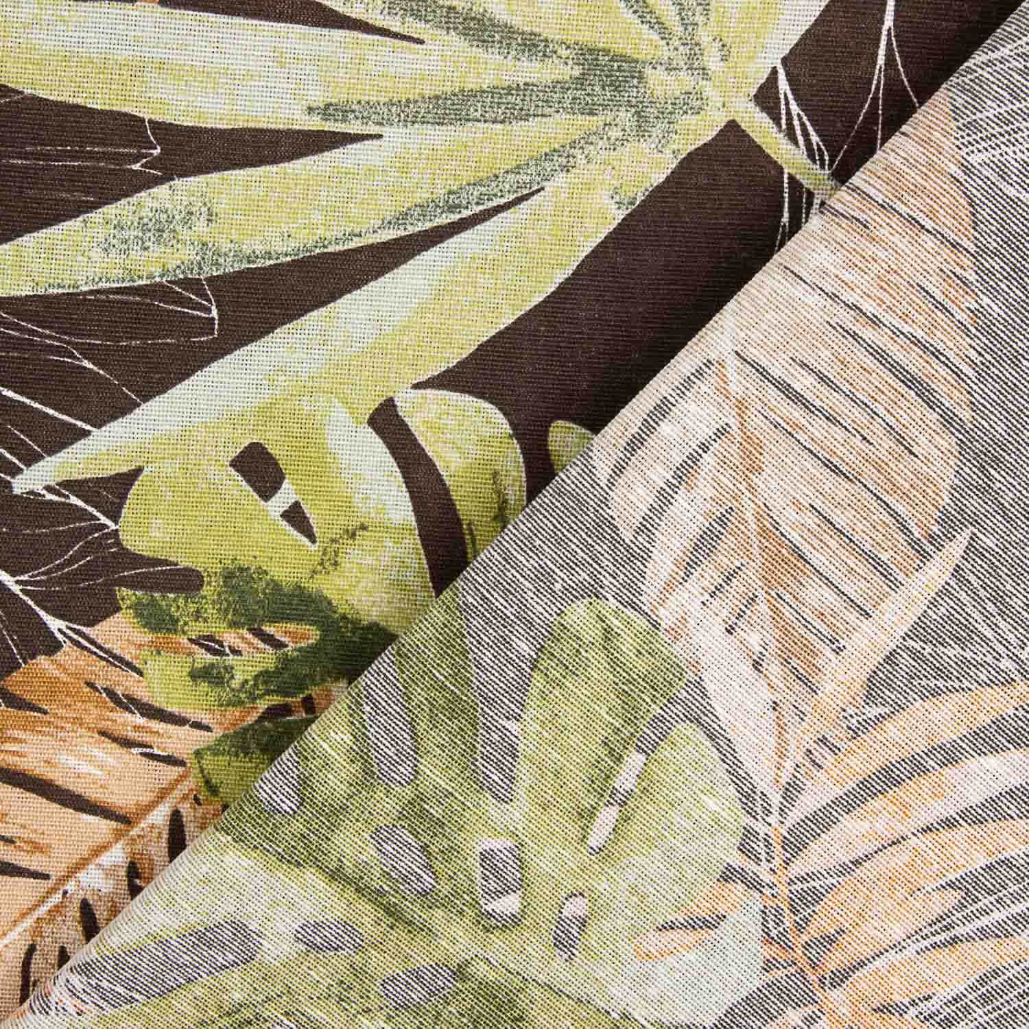 Dark Tropical Leaves Canvas - Ribes y Casals