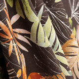 Dark Tropical Leaves Canvas - Ribes y Casals