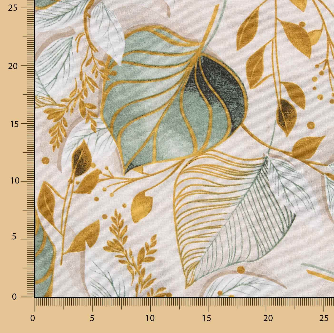 Botanical Leaves Printed Canvas - Ribes y Casals