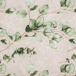 Eucalyptus Leaf Printed Canvas - Ribes y Casals