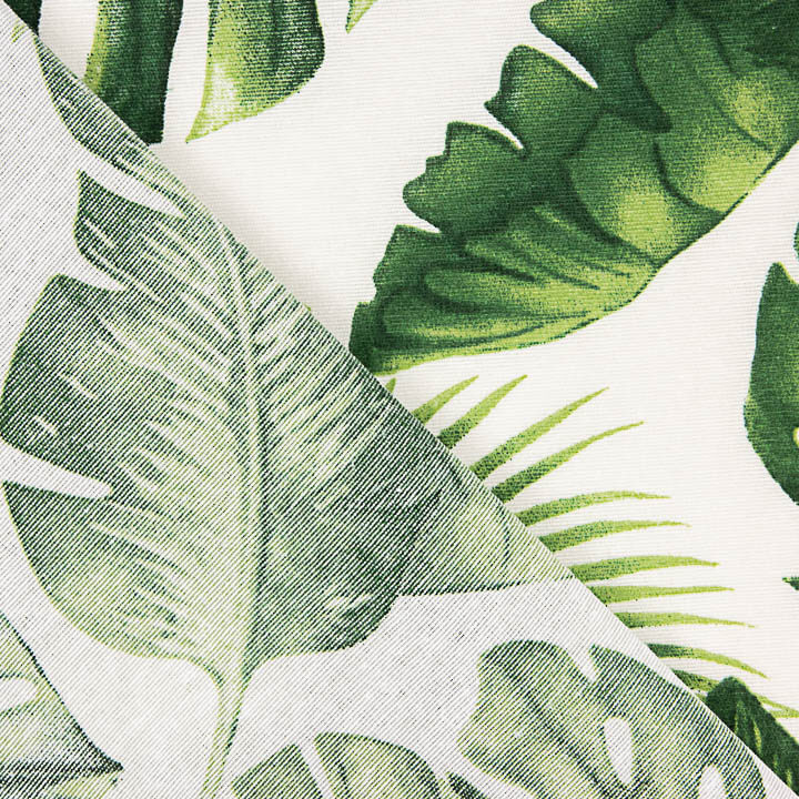 Tropical Leaves Printed Canvas - Ribes y Casals