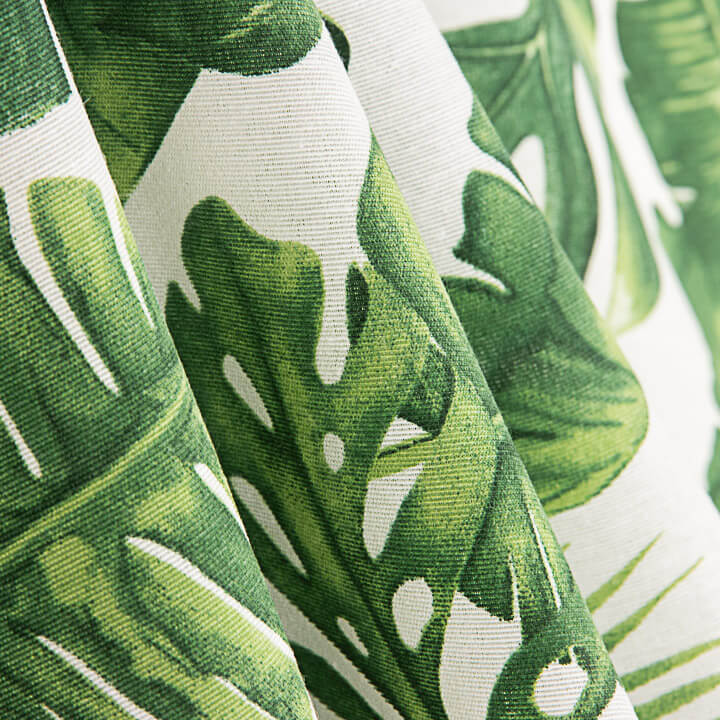 Tropical Leaves Printed Canvas - Ribes y Casals