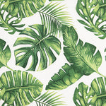 Tropical Leaves Printed Canvas - Ribes y Casals