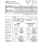 Burda Sewing Pattern 7810 Vest - Ribes y Casals