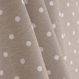 Canvas with white polka dots on a beige background - Ribes y Casals