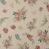 Romantic Floral Print Canvas on Beige - Ribes y Casals
