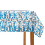 Bright Blue Fish Table Linen - Ribes y Casals