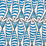 Bright Blue Fish Table Linen - Ribes y Casals