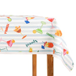 Striped Cocktail Table Linen - Ribes y Casals