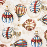 Vintage Hot Air Balloon Printed Canvas - Ribes y Casals