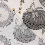Canvas with Nordic Flower Print - Ribes y Casals