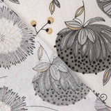Canvas with Nordic Flower Print - Ribes y Casals