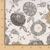 Canvas with Nordic Flower Print - Ribes y Casals