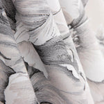 Elegant Grey Floral Print Canvas - Ribes y Casals
