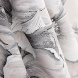 Elegant Grey Floral Print Canvas - Ribes y Casals