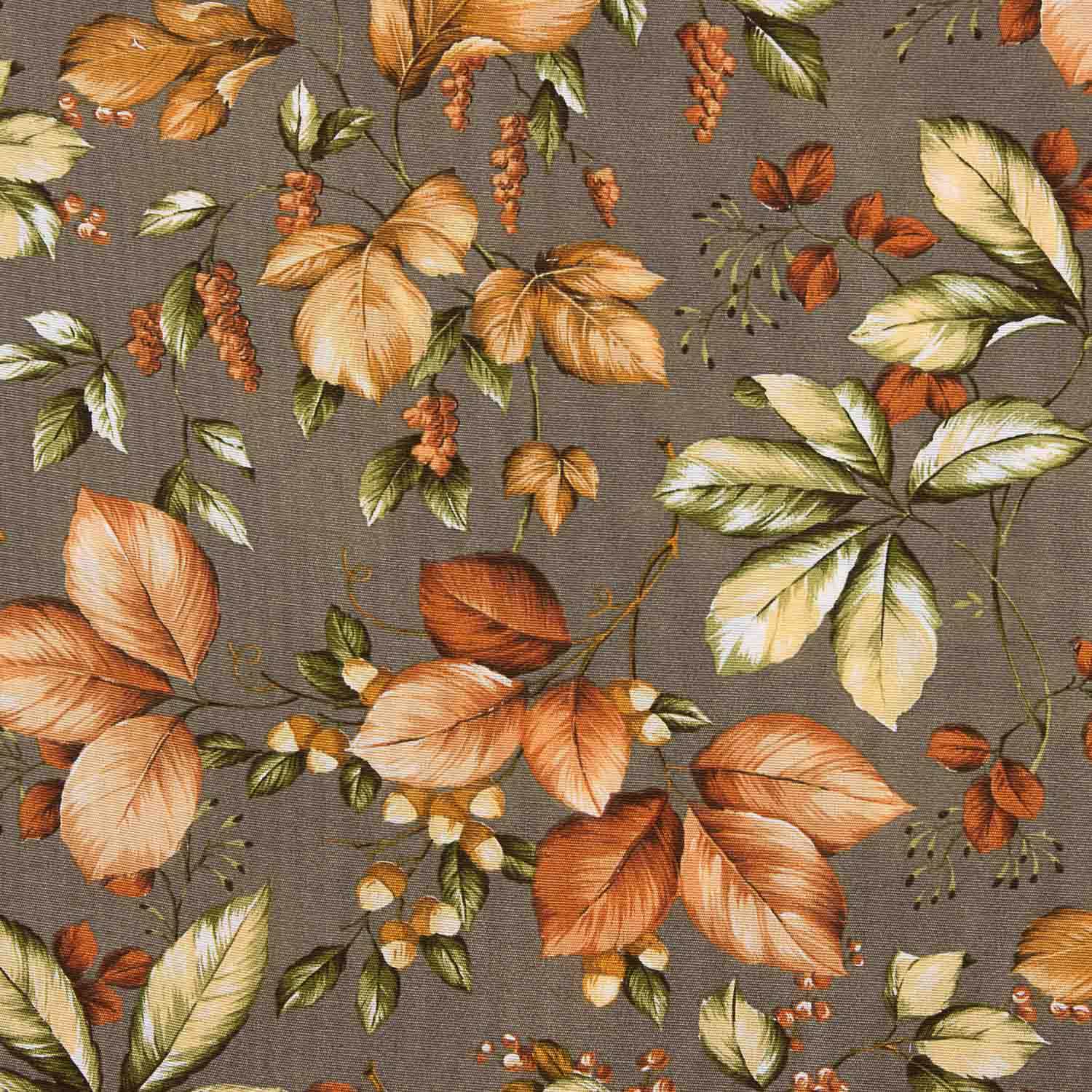 Autumn Leaves Printed Canvas - Ribes y Casals