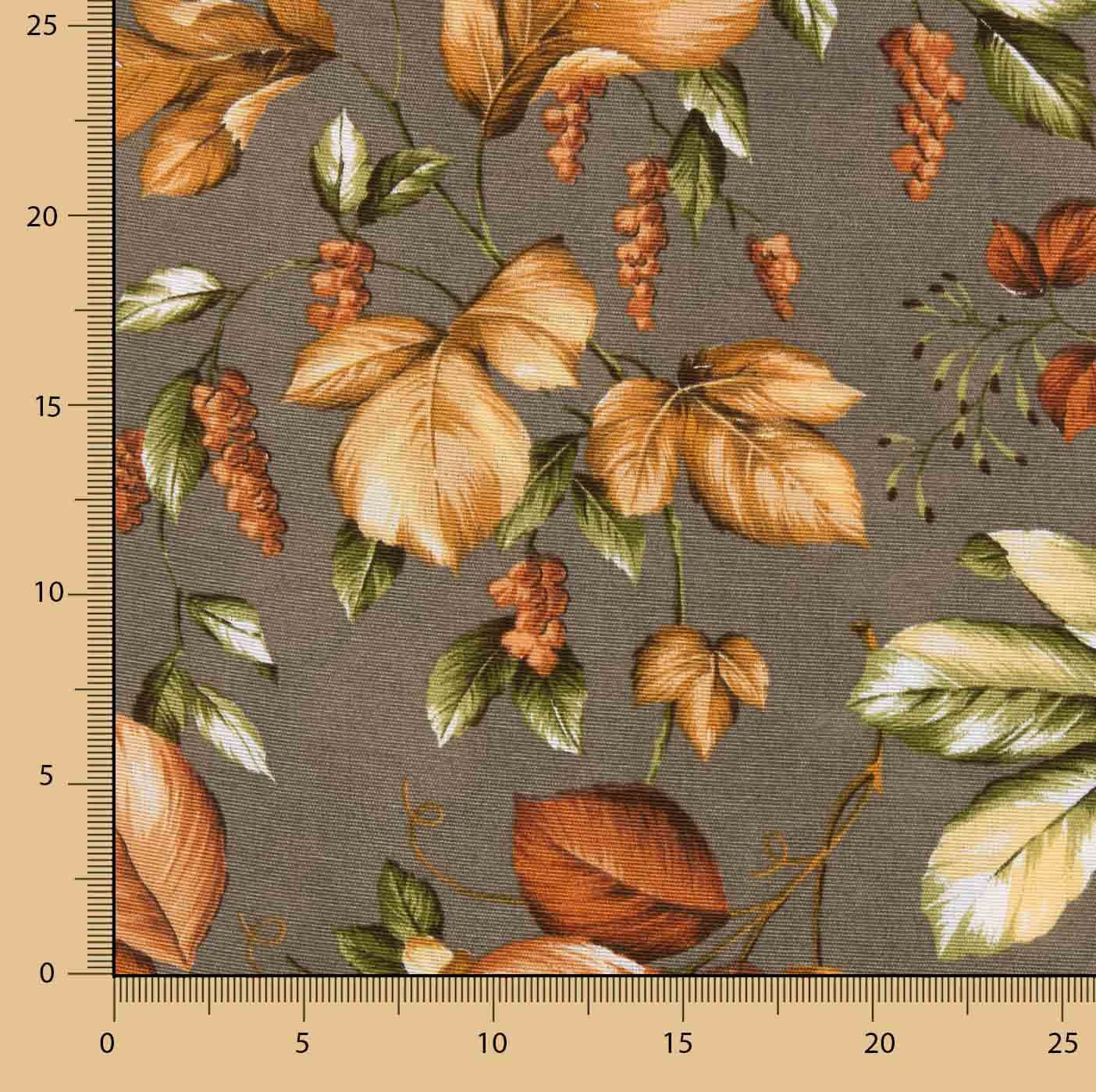 Autumn Leaves Printed Canvas - Ribes y Casals