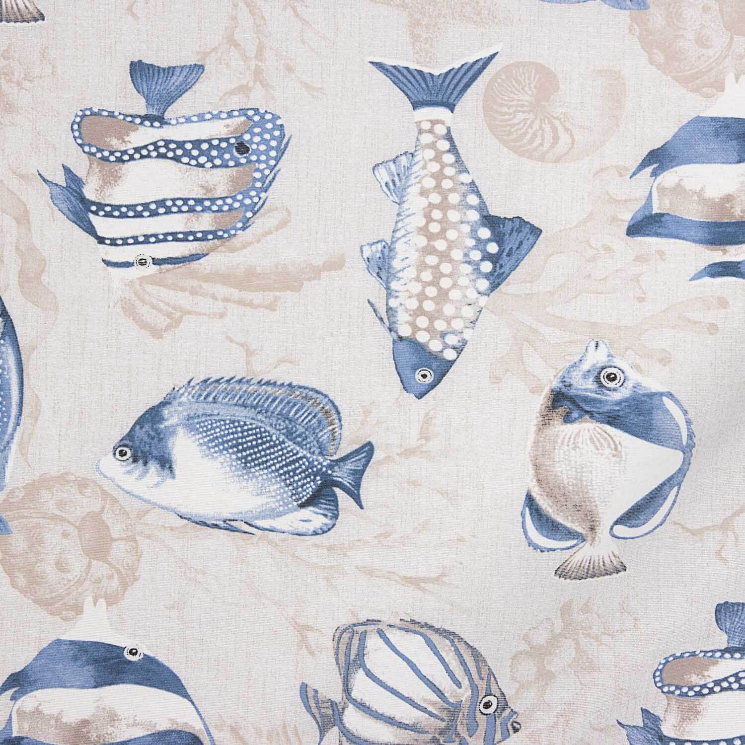 Printed Canvas with Sea Creatures - Ribes y Casals