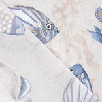 Printed Canvas with Sea Creatures - Ribes y Casals