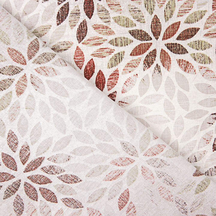 Printed Cotton Canvas with Autumn Leaves - Ribes y Casals