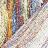 Multicoloured Printed Wavy Cotton Canvas - Ribes y Casals