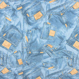 Printed Denim Canvas - Ribes y Casals