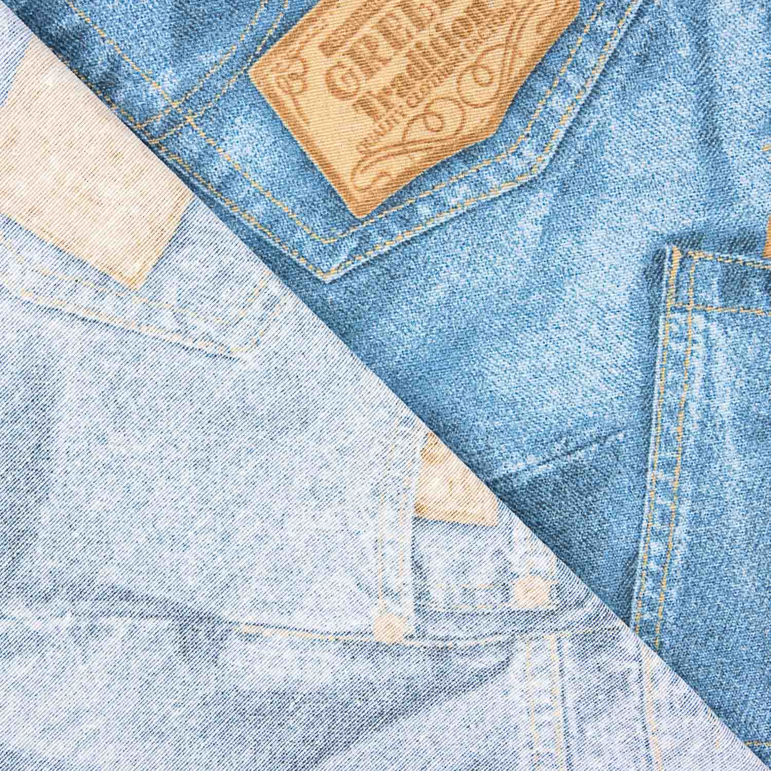Printed Denim Canvas - Ribes y Casals