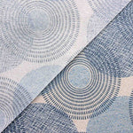 Blue Circles Waxed Tablecloth - Ribes y Casals
