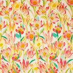 Warm Watercolour Floral Print Viscose Crepe Crepe - Ribes y Casals