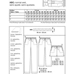 Burda Sewing Pattern 7966 Pants - Ribes y Casals