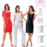 Burda Sewing Pattern 7972 Dress - Ribes y Casals