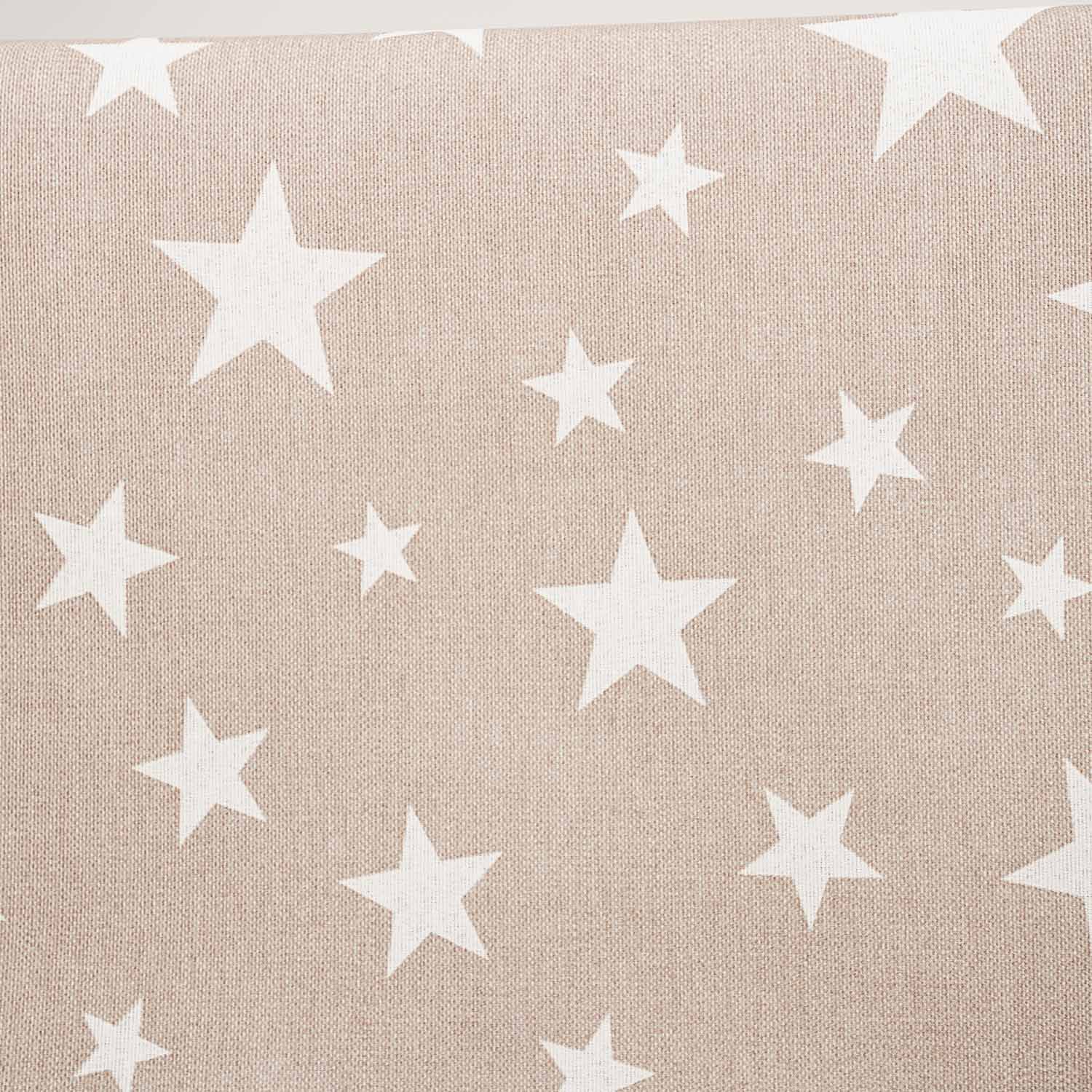 Beige Star-Patterned Laminated Tablecloth - Ribes y Casals