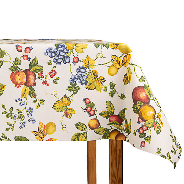 Mediterranean Fruit Resin Tablecloth - Ribes y Casals