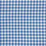 Blue gingham Linen Tablecloth - Ribes y Casals