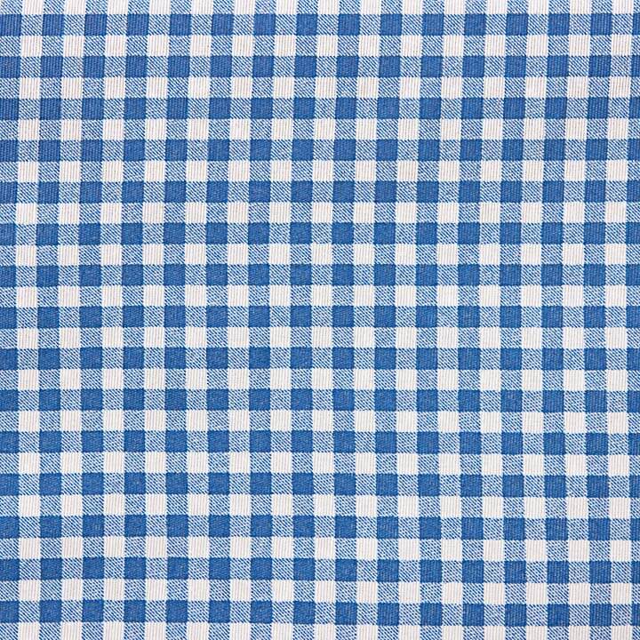 Blue gingham Linen Tablecloth - Ribes y Casals