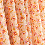 Bambula Polyester Printed Wildflower Peach - Ribes y Casals