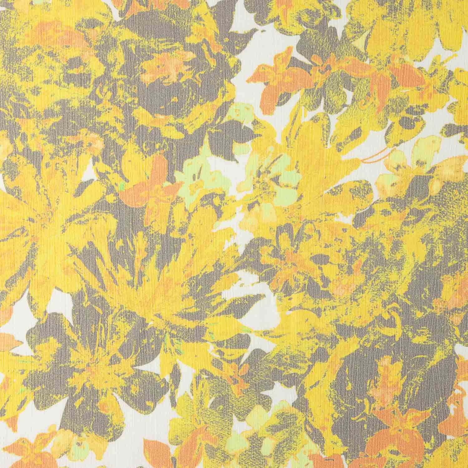 Viscose Bambula Printed with Sunflowers - Ribes y Casals