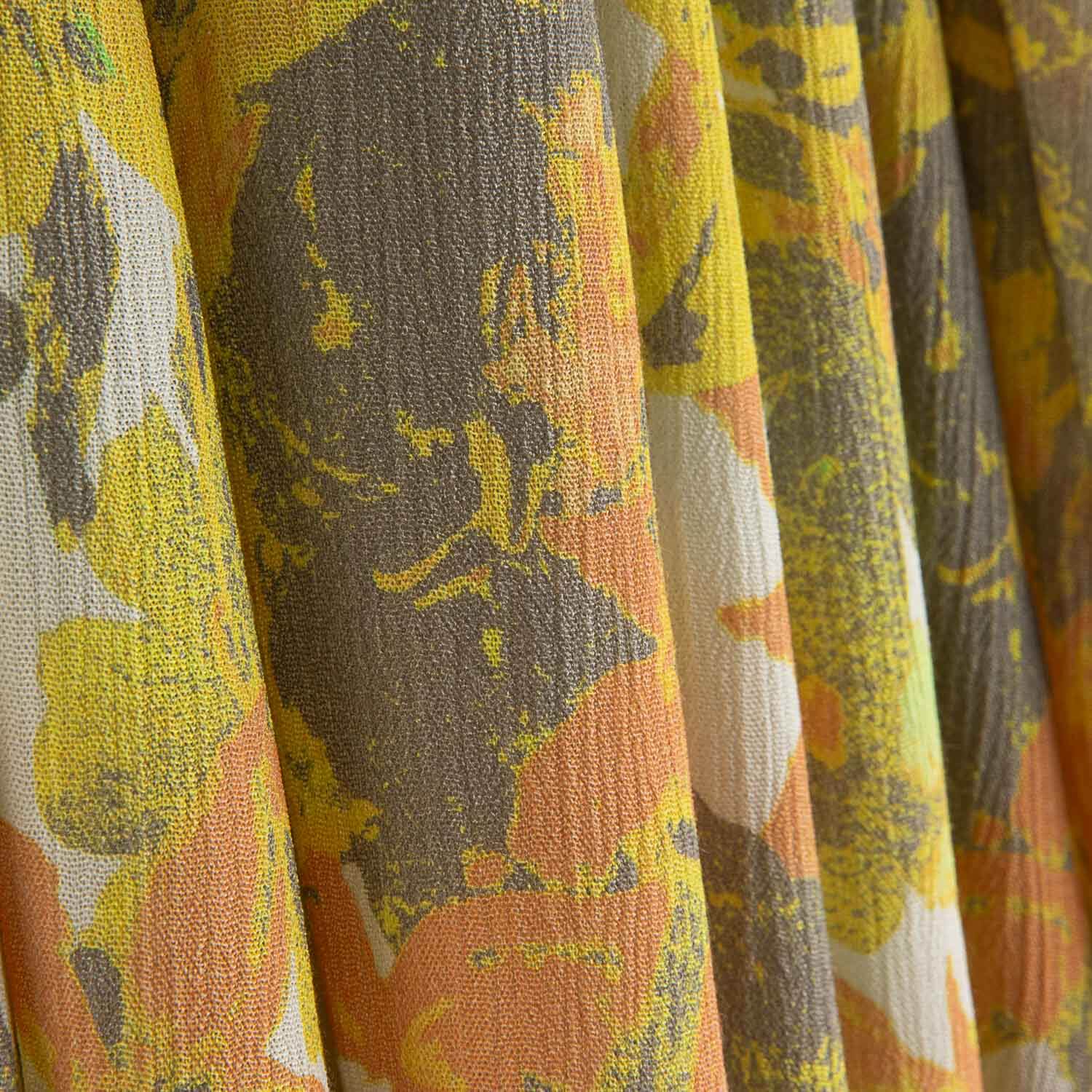 Viscose Bambula Printed with Sunflowers - Ribes y Casals