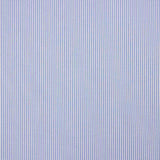 Blue and White Striped Cotton Shirt - Ribes y Casals