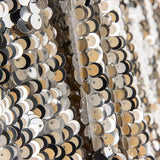 White Tulle with Silver and Cream Sequins - Ribes y Casals