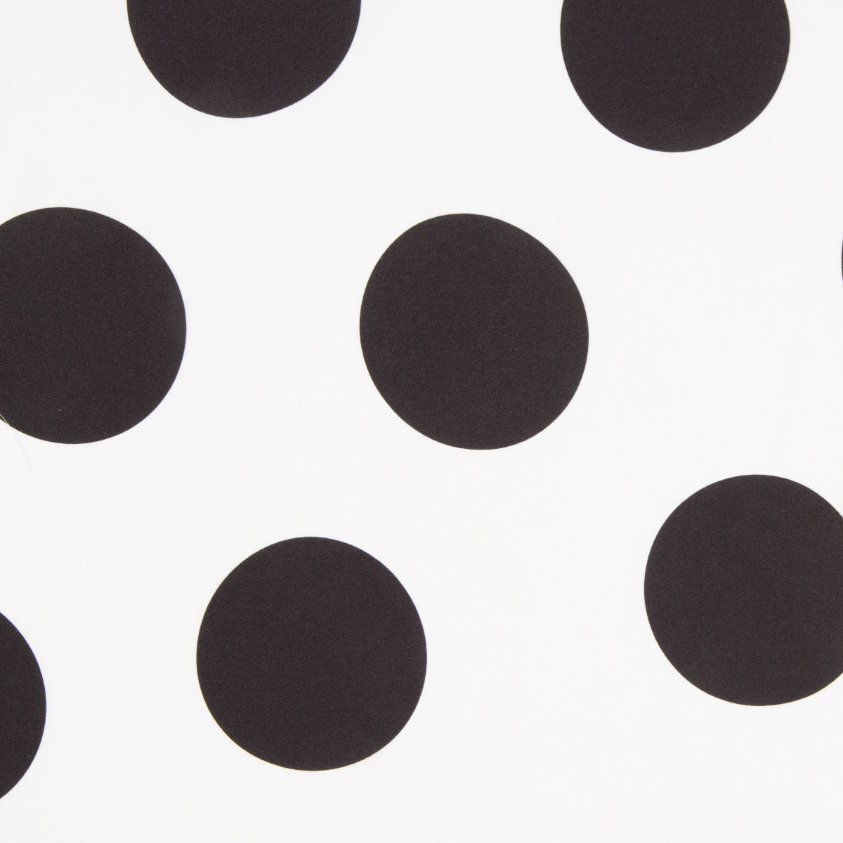 Satin Spandex Polka Dot Maxi Black - Ribes y Casals