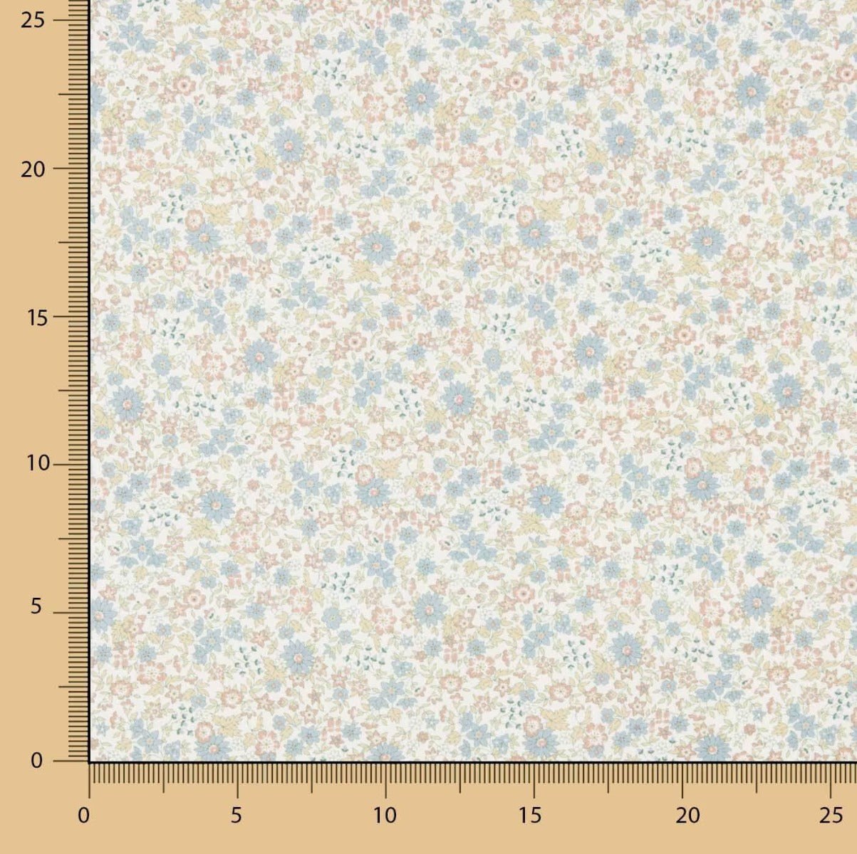 Honey Garden Floral Cotton Batiste - Ribes y Casals