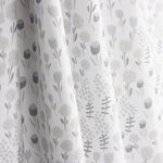 Grey Pradera printed percale - Ribes y Casals