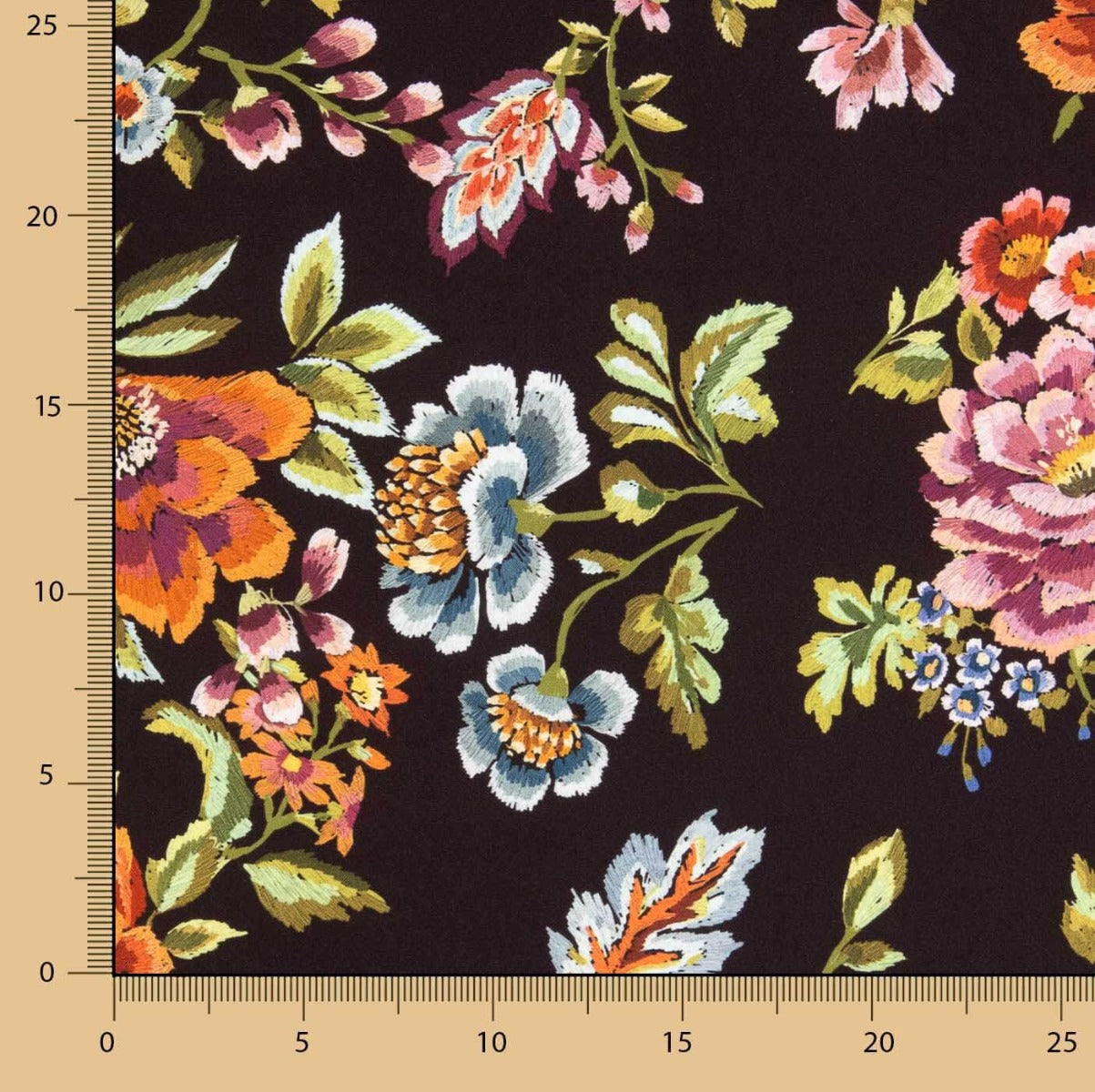 Matte Fama Stretch Mantón Black - Ribes y Casals